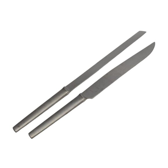 2 Vintage Midcentury Arthur Salm AS Austria Stainless Knives Carving Knife Set - Picture 4 of 5